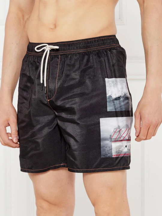 Zdjęcie produktu Iceberg Szorty kąpielowe | Regular Fit czarny