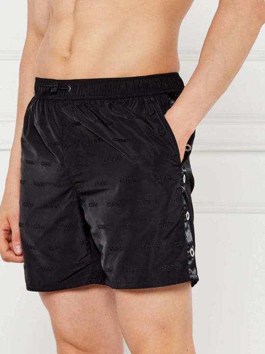 Zdjęcie produktu Iceberg Szorty kąpielowe | Regular Fit czarny