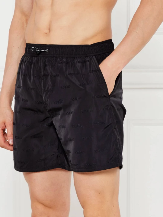 Zdjęcie produktu Iceberg Szorty kąpielowe | Regular Fit czarny