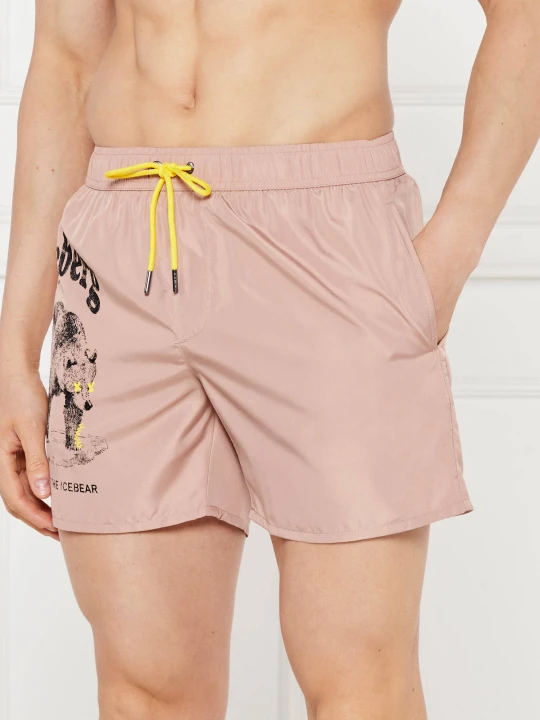 Zdjęcie produktu Iceberg Szorty kąpielowe | Regular Fit pudrowy róż