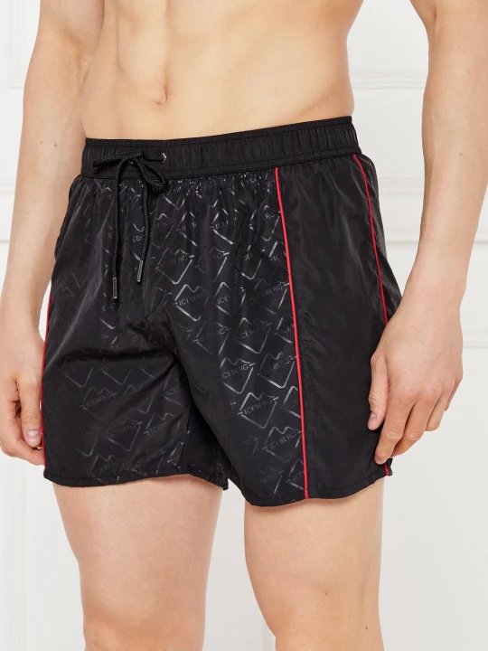 Zdjęcie produktu Iceberg Szorty kąpielowe | Regular Fit czarny