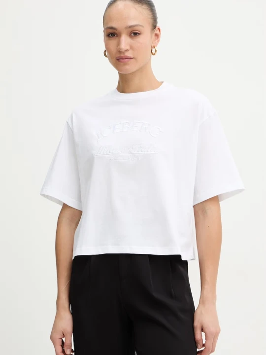 Zdjęcie produktu Iceberg t-shirt bawełniany biały