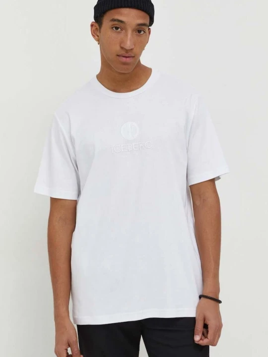Zdjęcie produktu Iceberg t-shirt bawełniany biały
