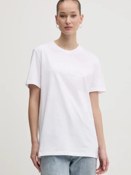 Zdjęcie produktu Iceberg t-shirt bawełniany biały