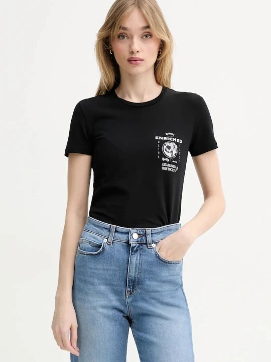 Zdjęcie produktu Iceberg t-shirt bawełniany czarny