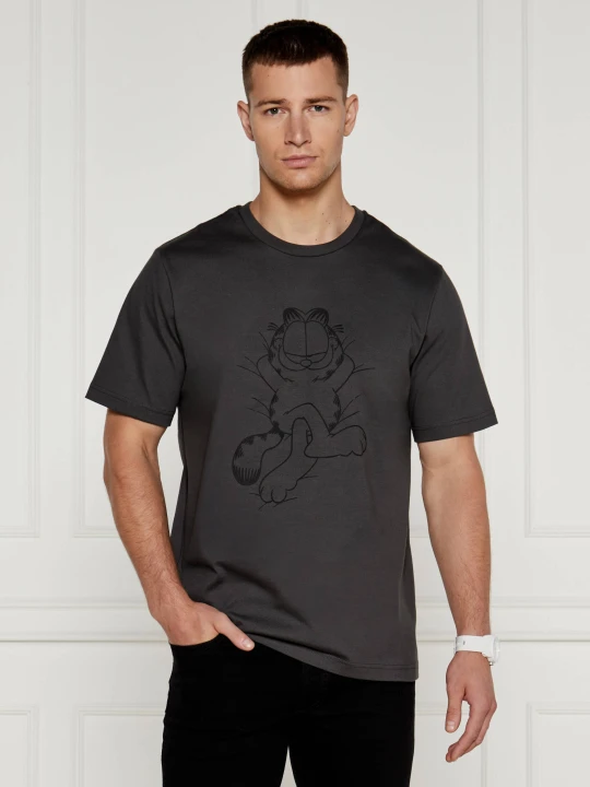 Zdjęcie produktu Iceberg T-shirt ICEBERG X GARFIELD | Regular Fit szary