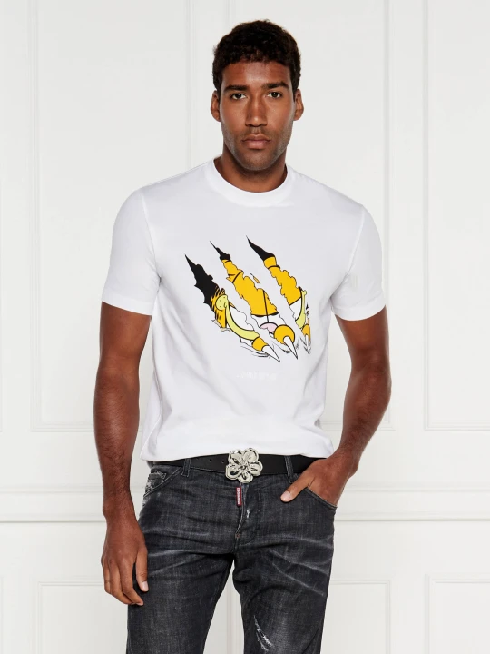 Zdjęcie produktu Iceberg T-shirt ICEBERG X GARFIELD | Regular Fit biały