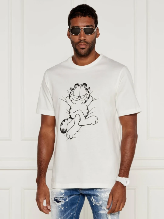 Zdjęcie produktu Iceberg T-shirt ICEBERG X GARFIELD | Regular Fit biały