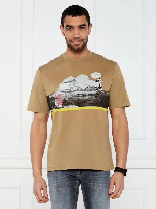 Zdjęcie produktu Iceberg T-shirt ICEBERG X LOONEY TUNES | Regular Fit beżowy