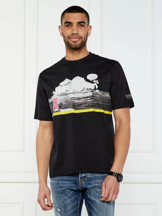 Zdjęcie produktu Iceberg T-shirt ICEBERG X LOONEY TUNES | Regular Fit czarny