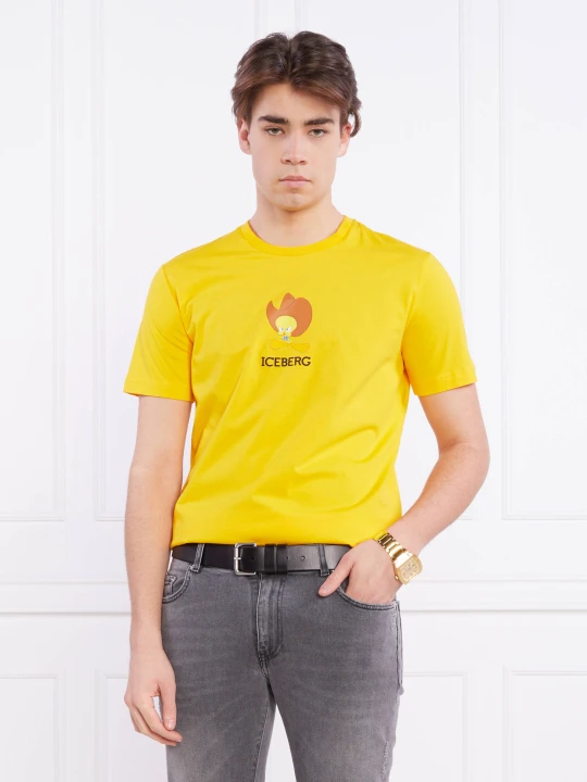 Zdjęcie produktu Iceberg T-shirt ICEBERG X LOONEY TUNES | Regular Fit żółty