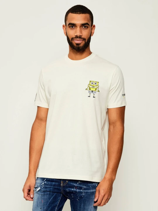 Zdjęcie produktu Iceberg T-shirt Iceberg x SpongeBob | Regular Fit ecru