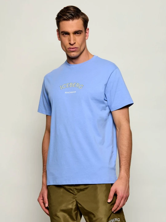 Zdjęcie produktu Iceberg T-shirt | Regular Fit błękitny