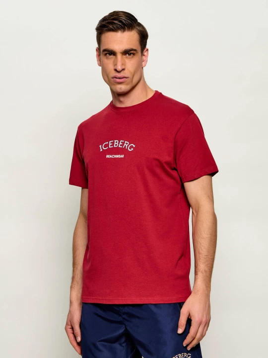 Zdjęcie produktu Iceberg T-shirt | Regular Fit czerwony