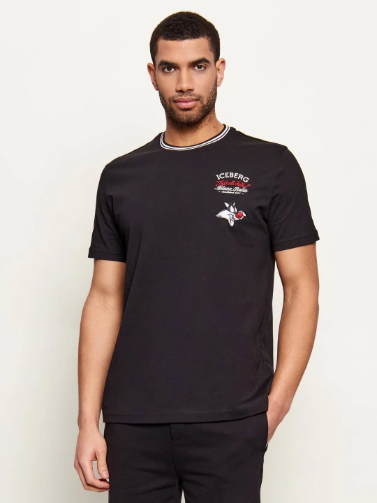 Zdjęcie produktu Iceberg T-shirt | Regular Fit czarny