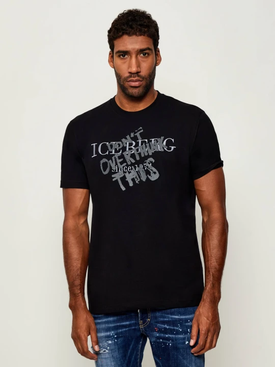 Zdjęcie produktu Iceberg T-shirt | Regular Fit czarny