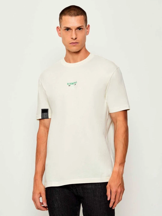 Zdjęcie produktu Iceberg T-shirt | Regular Fit kremowy