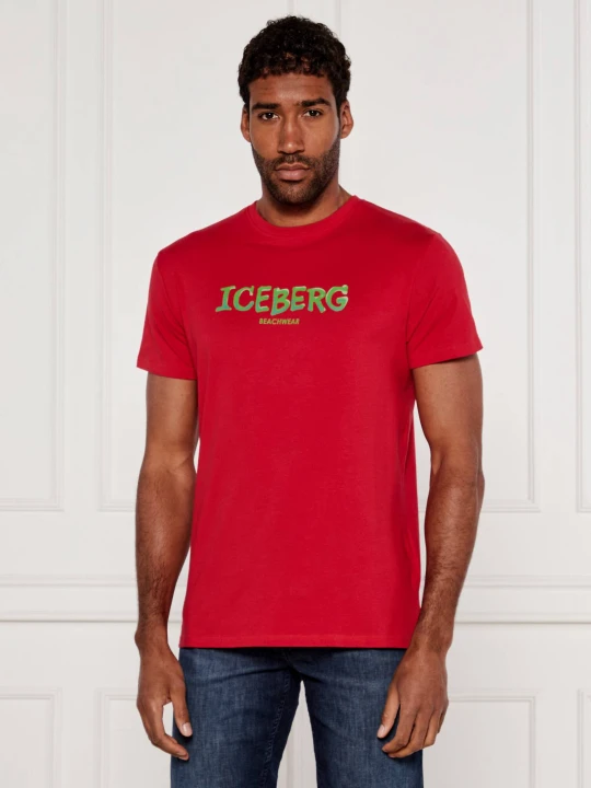 Zdjęcie produktu Iceberg T-shirt | Regular Fit czerwony