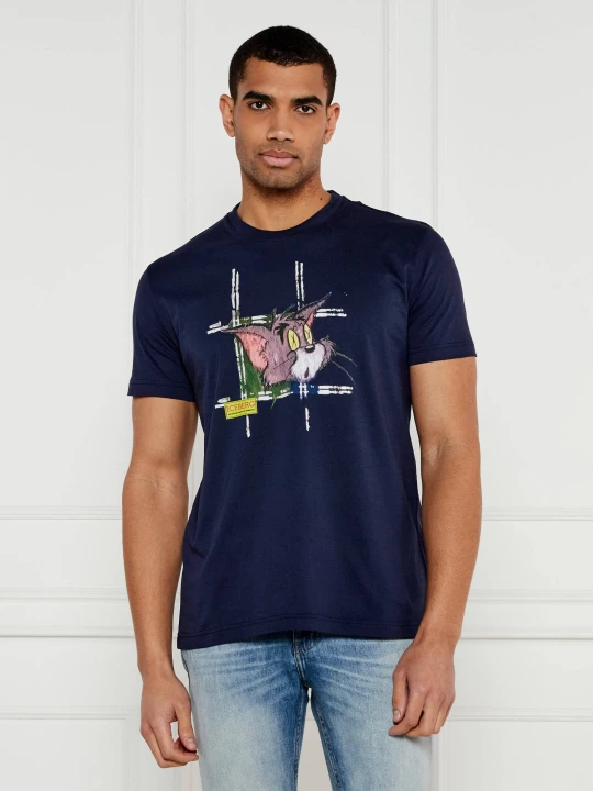 Zdjęcie produktu Iceberg T-shirt | Regular Fit granatowy