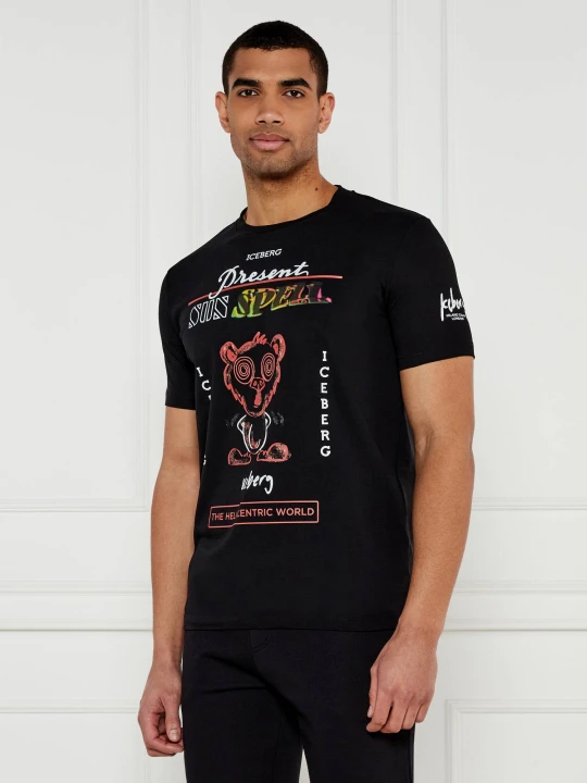 Zdjęcie produktu Iceberg T-shirt | Regular Fit czarny