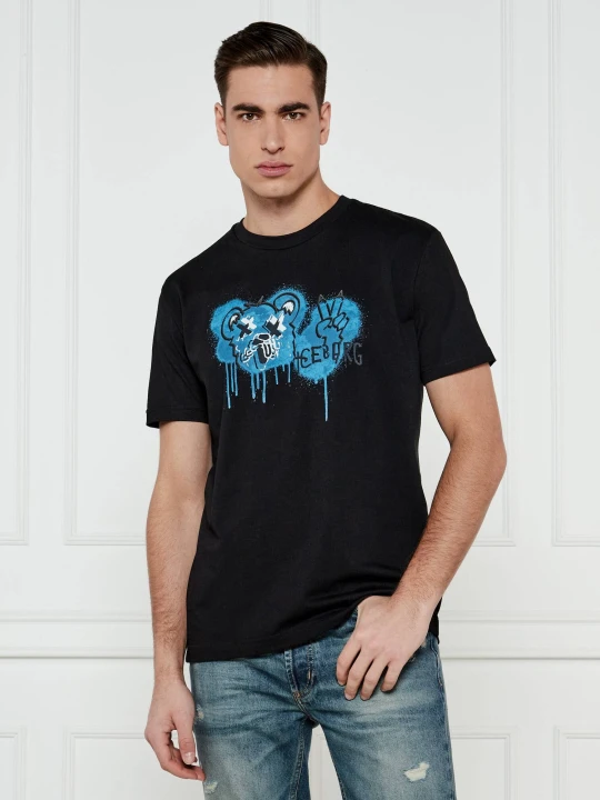 Zdjęcie produktu Iceberg T-shirt | Regular Fit czarny