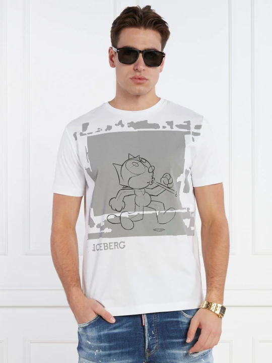 Zdjęcie produktu Iceberg T-shirt | Regular Fit biały