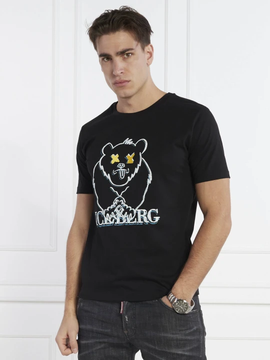 Zdjęcie produktu Iceberg T-shirt | Regular Fit czarny