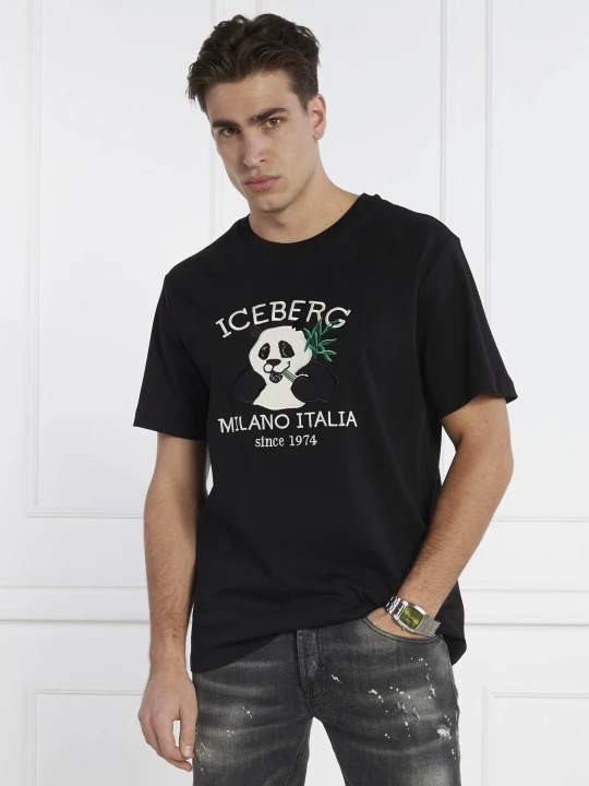 Zdjęcie produktu Iceberg T-shirt | Regular Fit czarny