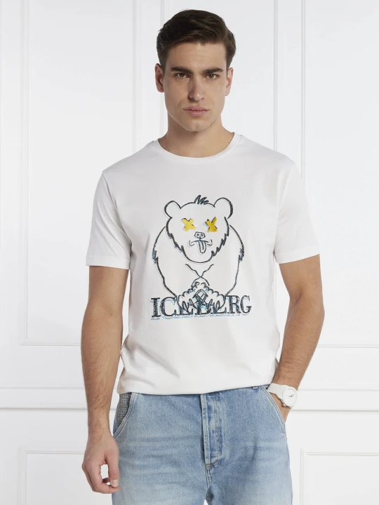 Zdjęcie produktu Iceberg T-shirt | Regular Fit biały