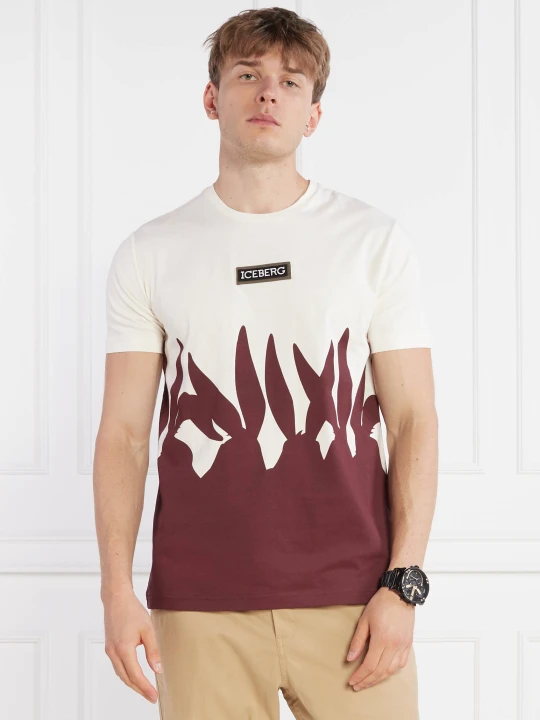 Zdjęcie produktu Iceberg T-shirt | Regular Fit ecru