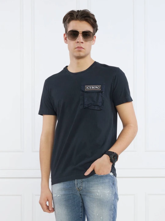 Zdjęcie produktu Iceberg T-shirt | Regular Fit granatowy