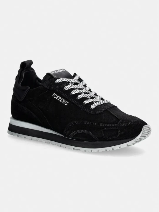 Zdjęcie produktu Iceberg Ultra sneakersy męskie zamszowe czarny