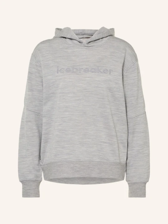 Zdjęcie produktu Icebreaker Bluza Z Kapturem 360 Realfleece Elemental Z Wełny Merynosowej grau SZARY