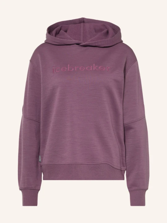 Zdjęcie produktu Icebreaker Bluza Z Kapturem 360 Realfleece Elemental Z Wełny Merynosowej lila