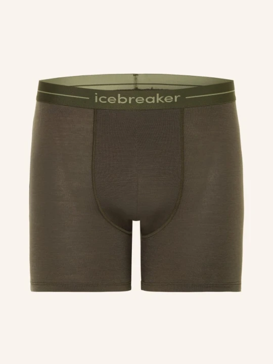 Zdjęcie produktu Icebreaker Bokserki Z Bielizny Funkcyjnej Anatomica Z Wełny Merino gruen KHAKI