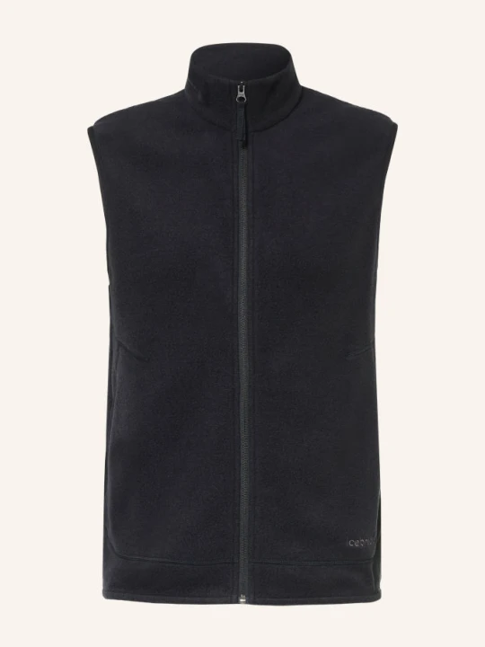 Zdjęcie produktu Icebreaker Kamizelka Polarowa 800 Realfleece™ Classic Z Wełną Merynosową schwarz CZARNY
