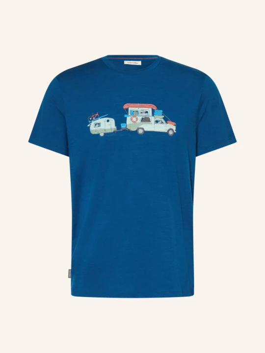 Zdjęcie produktu Icebreaker Koszulka Merino 150 Tech Lite blau NIEBIESKI