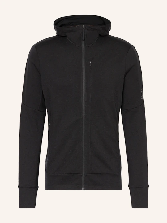 Zdjęcie produktu Icebreaker Kurtka Jako Warstwa Środkowa Merino 260 Quantum Iv schwarz CZARNY