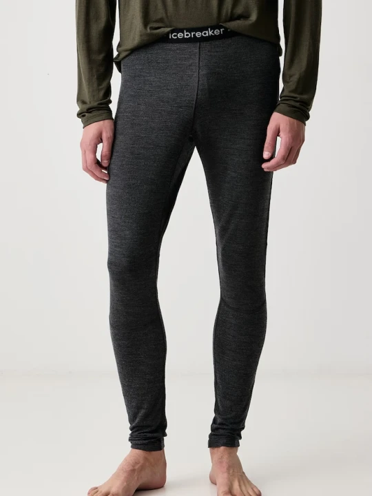Zdjęcie produktu Icebreaker legginsy funkcyjne męskie wełniane ZoneKnit 260 szary