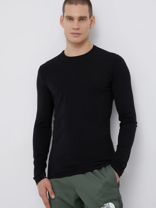 Zdjęcie produktu Icebreaker longsleeve funkcyjny wełniany czarny