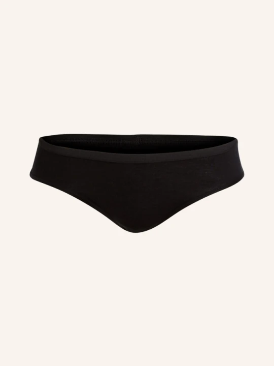 Zdjęcie produktu Icebreaker Majtki Z Bielizny Funkcyjnej Siren Hipkini Z Wełny Merino schwarz CZARNY