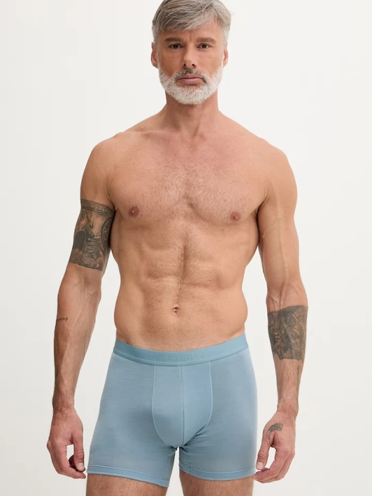 Zdjęcie produktu Icebreaker bokserki funkcyjne męskie z dodatkiem merino Mer 125 Cool-Lite Anatomica niebieski