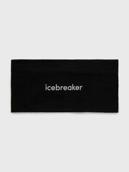 Zdjęcie produktu Icebreaker opaska na głowę Mer 200 Oasis czarny