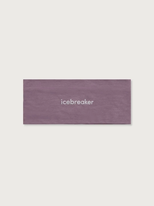 Zdjęcie produktu Icebreaker opaska na głowę wełniana Merino 200 Oasis fioletowy