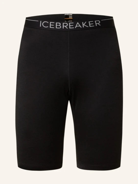 Zdjęcie produktu Icebreaker Szorty Funkcyjne 200 Oasis Z Wełny Merino schwarz CZARNY