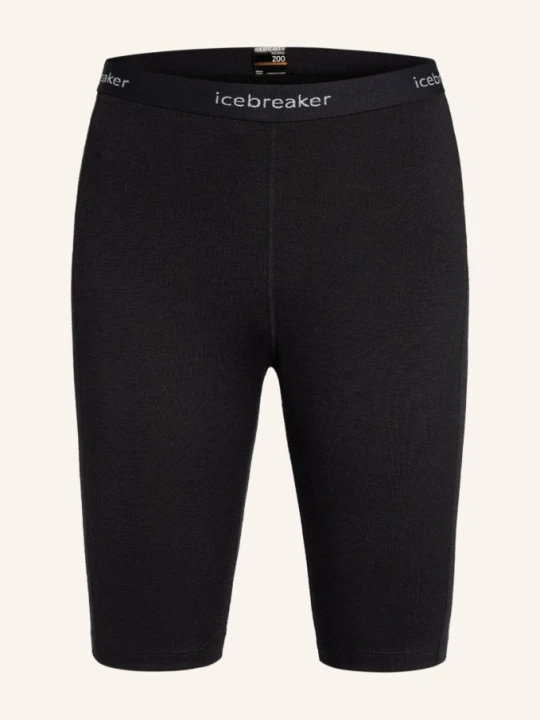 Zdjęcie produktu Icebreaker Szorty Funkcyjne 200 Oasis Z Wełny Merino schwarz CZARNY