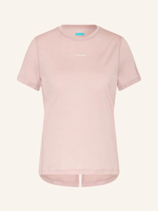Zdjęcie produktu Icebreaker T-Shirt 125 Cool-Lite™ Speed Z Dodatkiem Wełny Merino rosa BLADORÓŻOWY