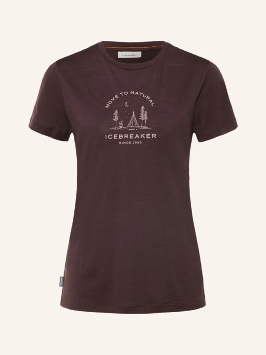 Zdjęcie produktu Icebreaker T-Shirt 150 Tech Lite Z Wełny Merynosowej braun CIEMNOBRĄZOWY