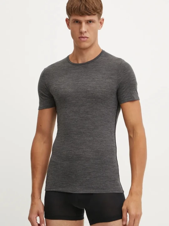 Zdjęcie produktu Icebreaker t-shirt funkcyjny Merino 150 Anatomica szary