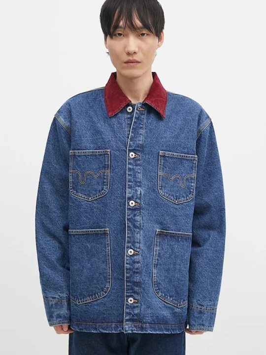 Zdjęcie produktu ICECREAM kurtka jeansowa Denim Chore granatowy